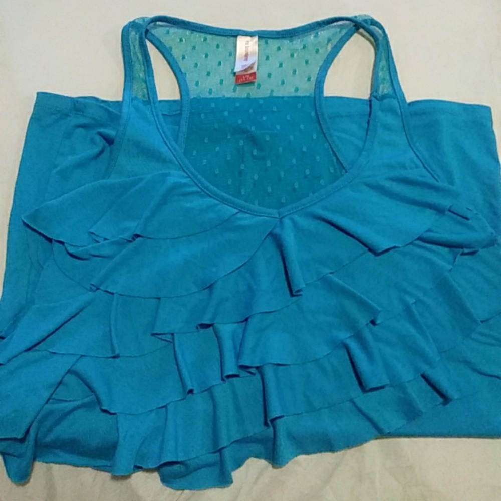 Blue tank
